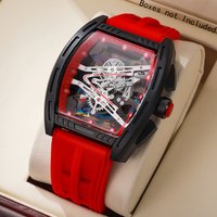 Casual Silicone Strap Men Sports Watches Large Dial Quartz Wristwatches for Man Clock Reloj Hombre(Without Box)