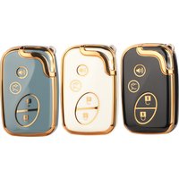 jingyuqin New TPU Car Key Shell Case Fob For Lexus IS250 ES240 ES350 RX270 RX350 RX300 4Buttons