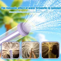 Creative Firework Water Spray Toy Splash Fountain for Kids Outdoor Water Play Photo Prop Summer Beach Pool Party Surprise Gift