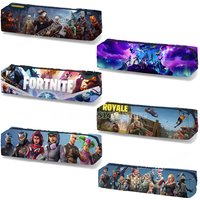 Game Fortniteds 3D Cartoon Anime Print Pencilcase Fortress Night Pencilbag Kids Back To School Stationary Accessories Pen Bag