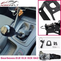 Upgrade Manual short shifter 01E 01X 02X 0A3 Gearboxes Quick Gear Shifter Box For Audi A4 B5 B6 B7 For Audi 80 B4 Billet