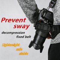 Camera Waist Strap Stable Photography Fixed Belt Adjustable Camera Belt Outdoor Cycling Prevent Falling Photography Belt