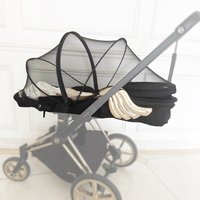Baby Buggy Mosquito Net For Cybex Priam JSW Mios Balios Gazelle S Melio Coya Pushchair Double Zipper Foldable Easy For Travel