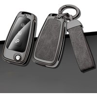 Zinc Alloy Car Key Case Cover Protector Shell for Ford Ranger C-Max S-Max Focus Galaxy Mondeo Transit Tourneo Custom Ecosport