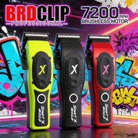 NEW Brushless Motor 7200RPM Professional Hair Clipper BRDCLIP BRD 3400mAh DLC Coating 440C Stainless Steel Hair Trimmer Base