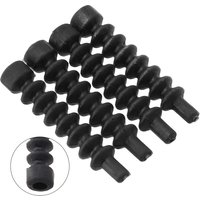 4x Rubber Gaiter For Bicycle V-Brake Cable Noodle Boot Dust Covers Brake Line Dustproof Sleeve Bike Accessories