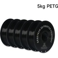 Geeetech 5Kg PETG 1.75mm Filament do druku 3D, pakowany próżniowo, dostępne w lokalnych magazynach, kolorowy plastik do większości drukarek 3D FDM
