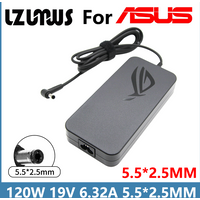 120W 19V 6.32A 5.5*2.5MM Laptop Adapter Power Supply For TOSHIBA ACER ASUS N550 K53 N750 N500 N56V N53S G50 N55 ADP-120RH