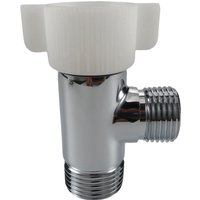 Tee Connector For Bidet - Brass T Valve 7/8" X 7/8" X 1/2", Compatible With Toilet Handheld Spray Hose