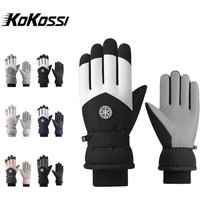 AliExpress NONE KoKossi Winter Snowboard Gloves Waterproof Non-slip Touch Screen Ski Fleece Warm For Women Men Cycling Riding Snow Gloves
