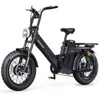 AliExpress TESWAY Adult Electric Bicycle 1000W Dual Motor 52V 60AH 20-inch Fat Tire E-Mountain Bike