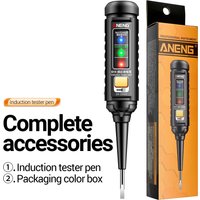 ANENG B15 Induction Tester Pen Highlight Color Light Professional AC Voltage Detection Electrician Screwdriver Testing Tools