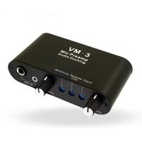 GHXAMP Auto Ducking & Microphone Priority Mixer for Background Music Suppression in Public Address Systems 1PC