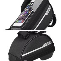 AliExpress Waterproof Bike Bag Front Head Tube Handlebar Mount Bag Case Holder Touch Screen Cycling Bags Mobile Phone Bicycle Accessories