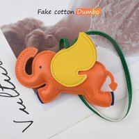 Flying Wing Elephant Keychain Women's Hanger Pendant Bag Decoration Car Keychain Accessories Gifts