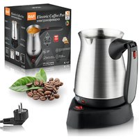 600W Turkey Coffee Pot Electric Coffee Maker Portable Mini Hot Milk Water Italian Mocha Tea Heating Cooker Coffee Machine Gift