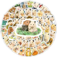 AliExpress GOGOTU 100PCS Kawaii Hamster Stickers Cute Animal Cartoon Graffiti DIY Decals Luggage Laptop Phone Guitar Bike Skateboard Toys Gifts
