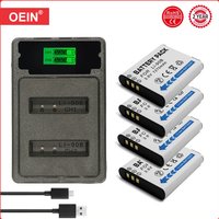 DB-110 Battery/ Dual Charger for Ricoh GRⅢ G900 WG-6 GR3 GRⅢ X GR3X Camera LI-90B
