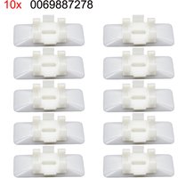 10pcs Body Side Moulding Clip Retainer For Mercedes Replace 006-988-72-78 For W124 W129 1990-1996 Door Trim Fender Clip Fastener