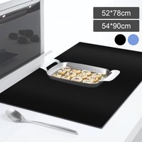 Couverture de cuisinière à Induction, tapis en Silicone, grand tapis antiadhésif pour cuisinière électrique, couverture supérieure de cuisinière polyvalente, protection de table de cuisson