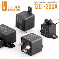 Relais Modifié Haute Puissance LANBOO, Accessoire Automobile 120A 150A 180A 200A, Nouvelle Pièce Auto pour Modification de Véhicule
