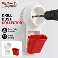Rafford 1Pc Drill Dust Collector Box Wall Drilling Sawdust Catcher Removable Dust Cup for Clean Home DIY Renovation
