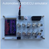 Symulator OBD samochodowy / Wspomaganie projektowania i testowania ECU, obsługa ELM327, J1939 z/bez ekranu