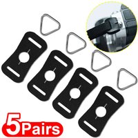 1-5Pairs Leather Protector Cover Camera Strap with Triangle Split Ring Hook for Fujifilm for Canon Nikon for Pentax DSLR Camer