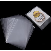 1/2/5pack Universal Trading Card Sleeves 65x90mm 100pcs/pack Crystal Clear Perfect Fit Sports Gaming Cards Collection Storage