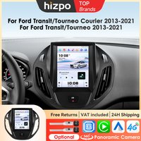 Hizpo 9,7 Zoll Multimedia für Ford Tourneo Transit 2012 - 2023 im Tesla-Stil Android14 Autoradio Auto-GPS 4G WIFI Carplay 8CORE