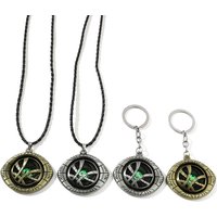 Western Movies and TV Merchandise Eye of Agamotto Necklace Popular Alloy Keychain Necklace Accessory