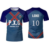 Anime Blue Lock LOKI Shirt Cosplay Costumes #10 Football Club Jersey Loki Soccer Training T-Shirt 3D Printing