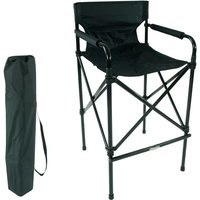 Aluminium Telescopic Chair Portable Makeup Artist Tall Director Chair