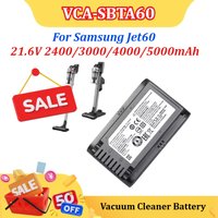 21.6V 2400/3000/4000/5000mAh VCA-SBTA60 for Samsung Jet60 VCA-SBTA60 Cordless Handheld Vacuum Cleaner Battery