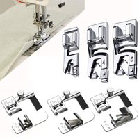 3Pcs Rolled Hem Sewing Machine Presser Foot Hemming Foot Kit For Singer Brother Janome Home Sewing Rolled Hemmer Presser Foot