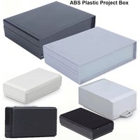 High Quality ABS Plastic Enclosure Project Box Waterproof 10 Styles DIY Housing Instrument Case Black White Storage Case