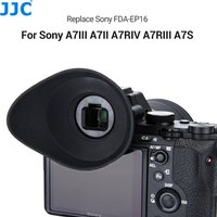 JJC Camera Eyecup Viewfinder Eyepiece for Sony A7III, A7II, A7, A7R IV, A7R III, A7R II, A7R, A7S II, A7S, A99 II, A9II, A9, A58