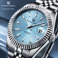 PAGANI DESIGN New V2 Men's Mechanical Watch Top Brand Luxury Sapphire Automatic 100M Waterproof Stainless Steel Men's Watch