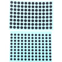 Diameter 3/4/5/6 MM Black Conductive Rubber Pads Keypad Repair Kit For IR Remote Control Conductive Rubber Buttons