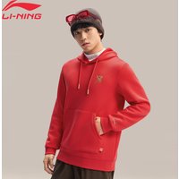 Li-Ning Men's Sports Style Hoodies LN SOIL RELEASE 46%Cotton 42%Polyester 12%Viscose Regular LiNing Casual Sweatshirt AWDW111