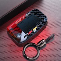 For Volkswagen VW Polo Golf 7 MK7 Tiguan passat For Skoda Octavia Kodiaq Karoq For Seat Ateca Leon Car Key Case Cover Shell bag