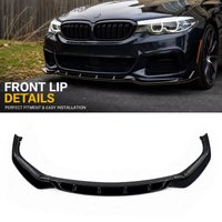 Lèvre de pare-chocs pour BMW Série 5 G30 G31 2017-2020 525i 530i 530d 540i, spoiler de pare-chocs avant, lèvre de diffuseur, séparateur, protection, kit de carrosserie, tuning