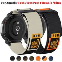 Nylon Strap For Amazfit T-rex 2 3 Ultra Watch Band For Huami Amazfit Trex Pro T Rex Sport Belt Smartwatch Bracelet Accessories