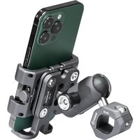 FANAUE motocykl motor uchwyt na telefon uchwyt ze stopu aluminium z tłumikiem drgań ATV/UTV rower skuter kierownica klips GPS