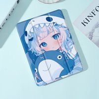 Anime girl Case For iPad 9th/ 8th/ 7th Generation 10.2 inch Case,For MiNi 4/5/6 Cover,with Pencil Holder,Auto Wake/Sleep Cover