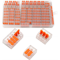 Connecteurs de fil de type universel orange, enfichable rapidement politiquement, équipement électrique, 250V, 32A, 10-75 pièces
