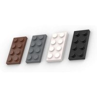 10 PCS 3020 Parts Plate 2x4 Building Blocks Set 100% Compatible Hight Quality Bricks Toys
