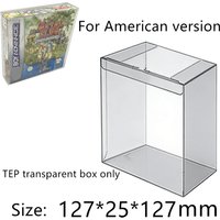 Transparent Box Protector For Game Boy Advance/GBA GB GBC Collect Boxes TEP Storage Game Shell Clear Display Case