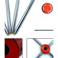 PAC12/JPC12 Antenna Aluminum Alloy Capsule Cap Kit: Effective Range Up To 300mm, Compatible With Multiple Antennas