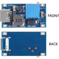 10pcs MT3608 Adjustable Step Up Module Voltage Regulator Type-c Plug 2V-24V to 5V-28V 2A Step-Up DC-DC Boost Converter